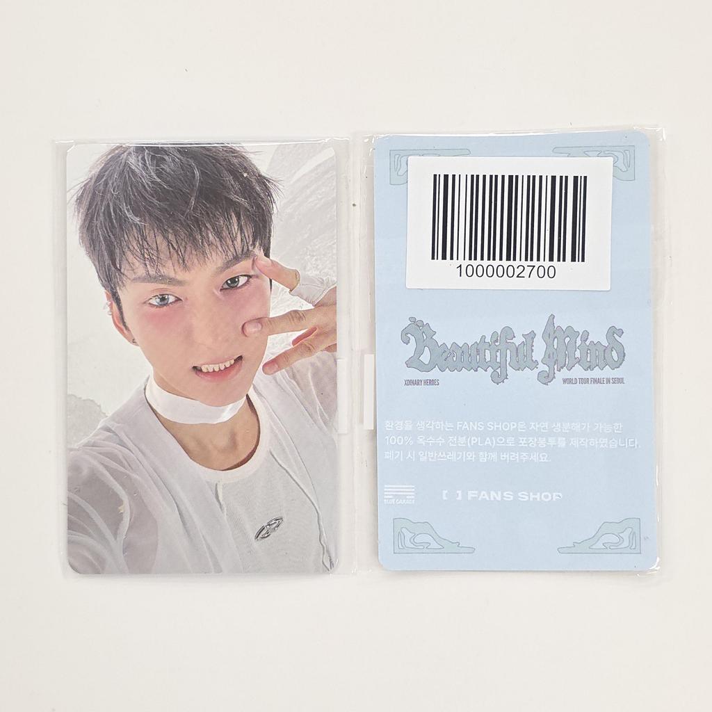 Xdinary Heroes Beautiful Mind Finale FANS SHOP Spezielle Fotokarte