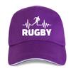 Funny Heartbeat Funny Fishing Creative Print Baseball Cap Adjustable Men's Women Hip Hop Hat Dad Sun HatsYOUR LOGO Personalized