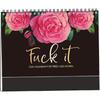 2026 Desk Calendar for Tired-Ass Women, Fu-ck It 2026 Calendar, Funny Swear Word Planner Monthly Calendar Gag Gift for Women Home Office White