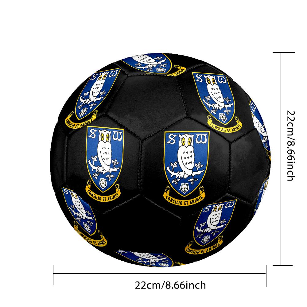 Sheffield Wednesday FC Fußball, bunt, für alle Altersgruppen geeignet, maschinengenäht, PVC-Material, Wettkampfqualität, langlebig und mit hohem Rückprall