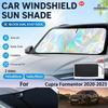 For Cupra Formentor -2025 Foldable Front Windshield Sun Shade UV Reflective Sun Protection Cover Car Interior Accessories