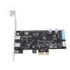 PCI Express Expansion Card Support for Windows XP 7 8 10 11 Vista 5Gbps PCIe to Double Type C Type E 19 Pin IDC Port