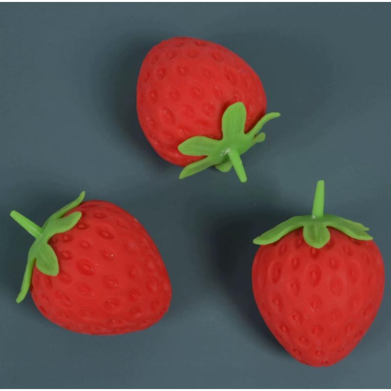 Super Strawberry Anti-Stress Toys, Slowly Rising, Adult Toys, Sensory Toys To Relieve Stress, Anti-Stress Balls Sensory Toys