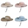 Outdoor Sun Hat Men Women Large Brim Fisherman Cap With Uv Protection For Beach Fishing