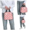 Cartoon Fruit Watermelon Cherry And Pineapples Insulated Lunch Bag Cooler Thermal Food Box Tote Portable Lunch Boxes Container