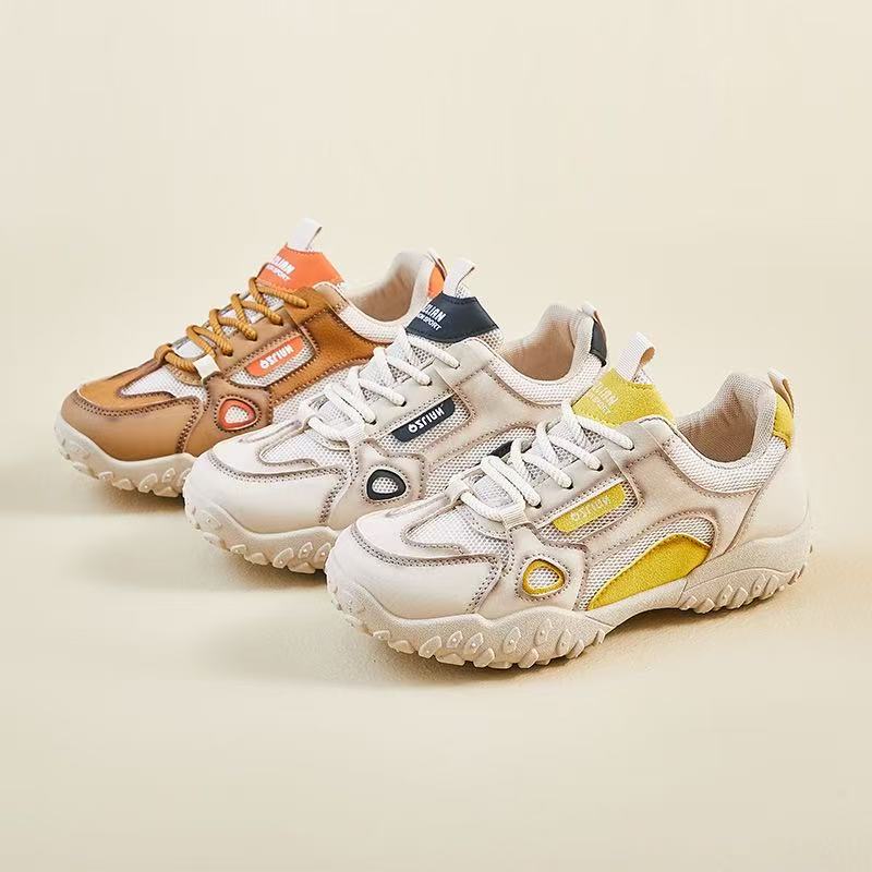 ins Korean version of the new dad shoes for women 2025 spring student sports running casual thick-soled heightening sports shoes for women