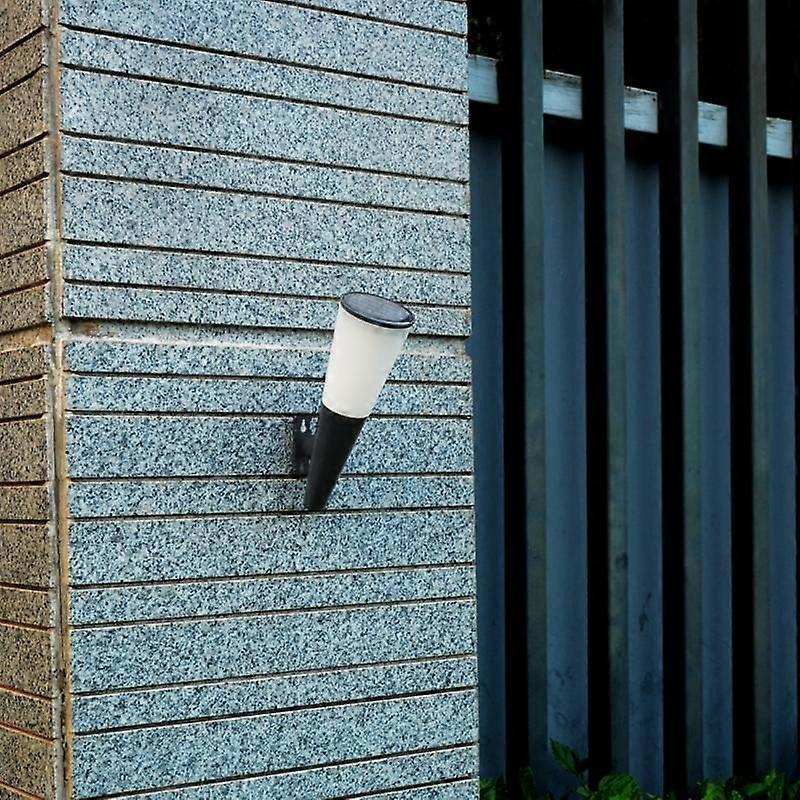 Waterproof Solar Light Outdoor RGB Solar Security Torch Wall Sconce Lamp For Garden Path Yard Garage