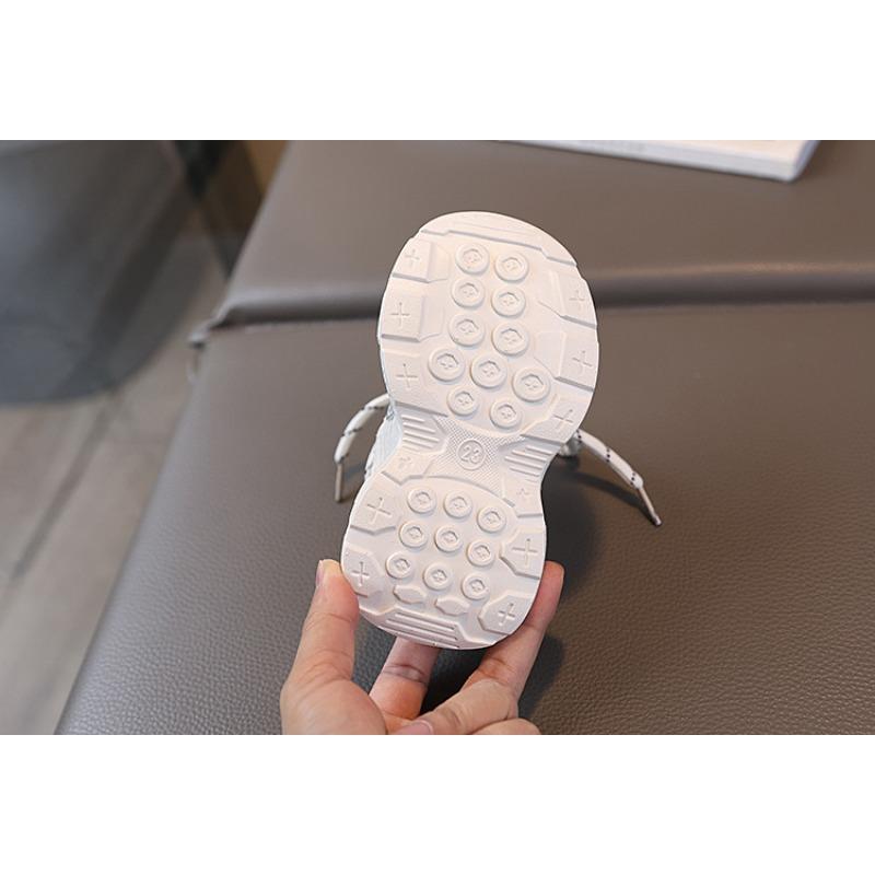 Kids shoes summer new children's sports shoes boys' single mesh breathable baby shoes fashionable trendy girls' dad shoes