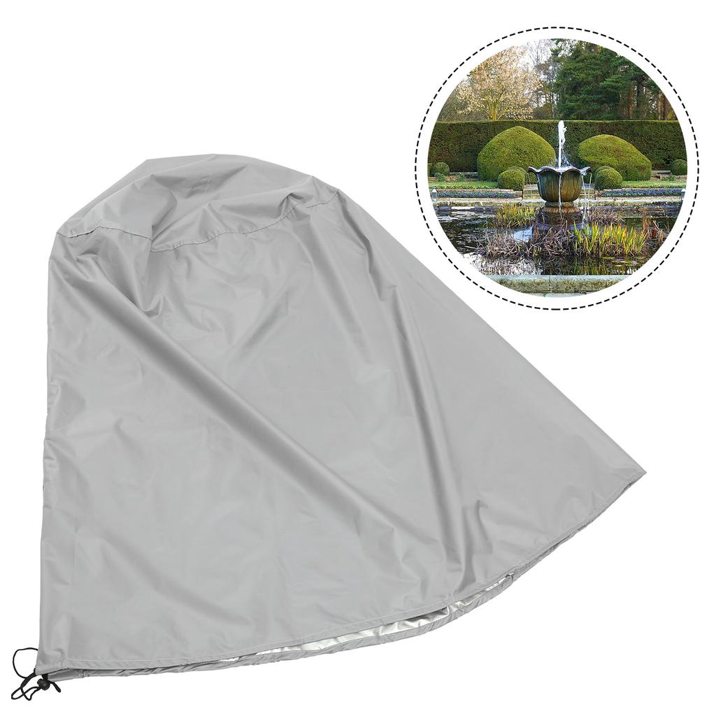 Waterproof Fountain Cover Oxford Fabric Durable Outdoor Cover For Garden Statue Protection Weather Resistant Covers