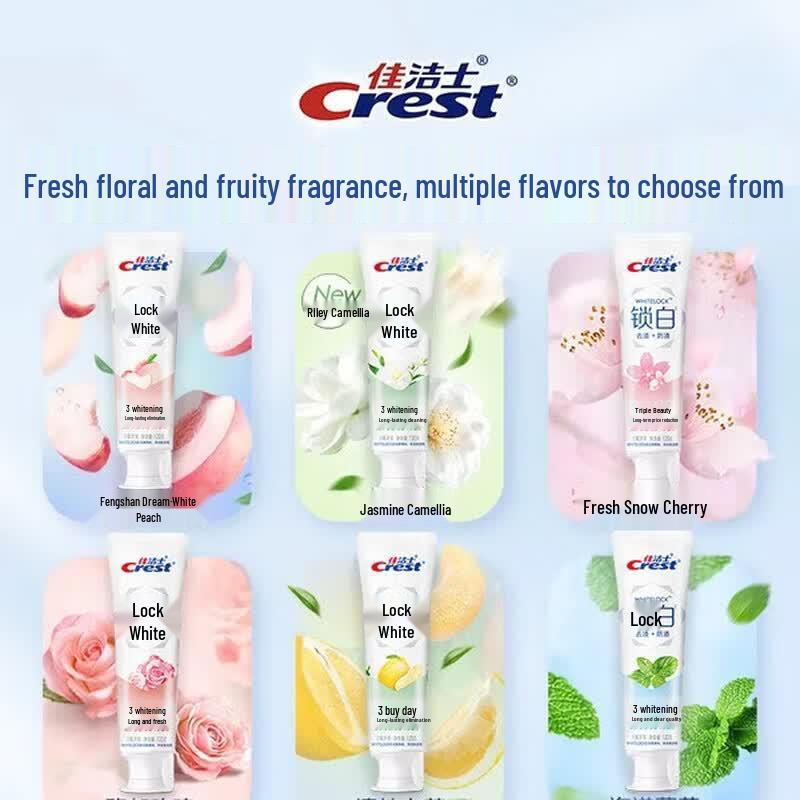 Crest Fragrance Lock Whitening Toothpaste