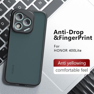 Translucent Matte Phone Case For Honor 400 Lite Anti-knock Matte Full Back Cover For Honor 400 Lite Case For Honor 400 Lite Case