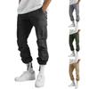2022 Spring/Autumn Men's Cargo Pants with Drawstring - Casual Long Fit