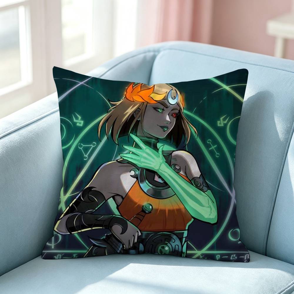 Action Game HHades Pillow Case Square DoubleSided Sofa Cushion Cover Bedroom Bedside Pillow