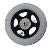 320mm Wheelchair Tire PU Inflatable Wheel Alloy Steel Hub Disabled Vehicle Rear Tyre 4 Hole
