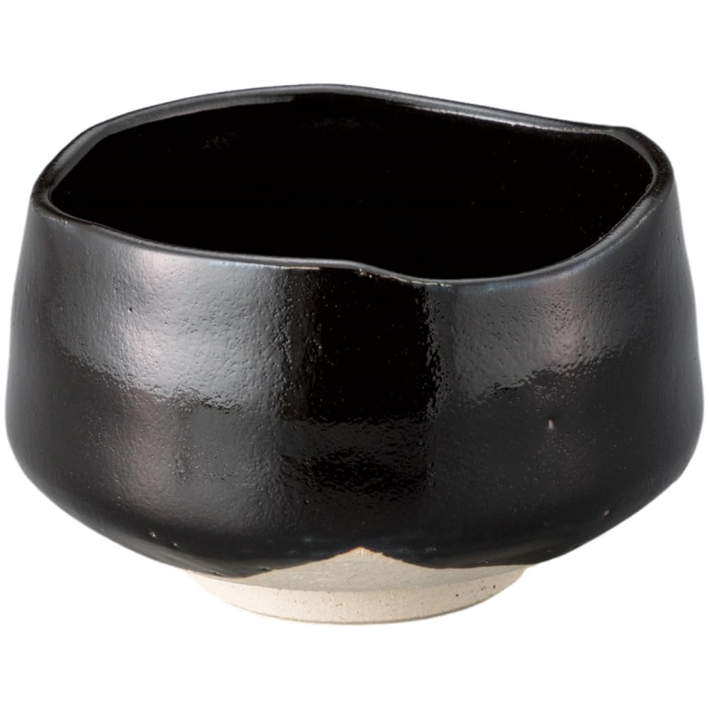 

Matcha Black Mino Made in Japan Ale-net Bowl, Glazed, Ceramic, Ware,