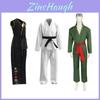 Kung Fu Kid 2 Legendární chlapec Karate kostým s polyesterovou tkaninou pro cosplay a hraní rolí
