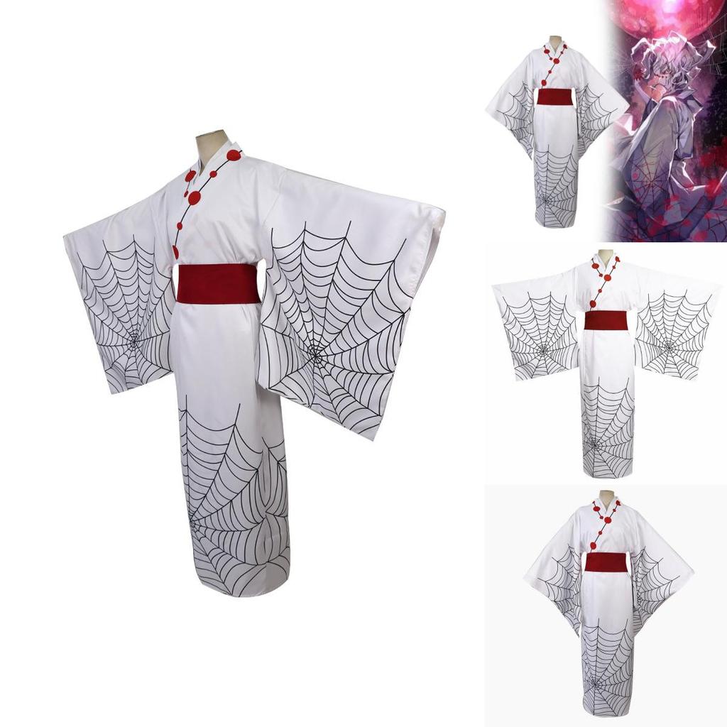 Demon Slayer Zwölf Dämonenmond Rui Cosplay Kostüm Kimono Für Anime Fans