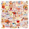 10/30/50PCS Funny Inspirational Spanish Sticky PVC Sticker DIY Laptop Luggage Skateboard Decoration Scrapbooking for Kids