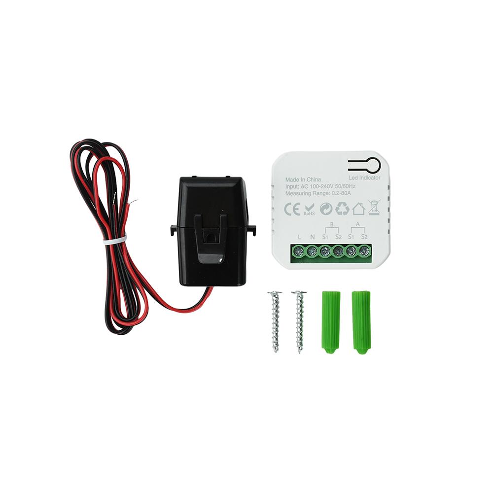 Smart Life WiFi Garage Door Opener Controller with Sensor Dry Contact App Remote Control Works with Tuya Google Home