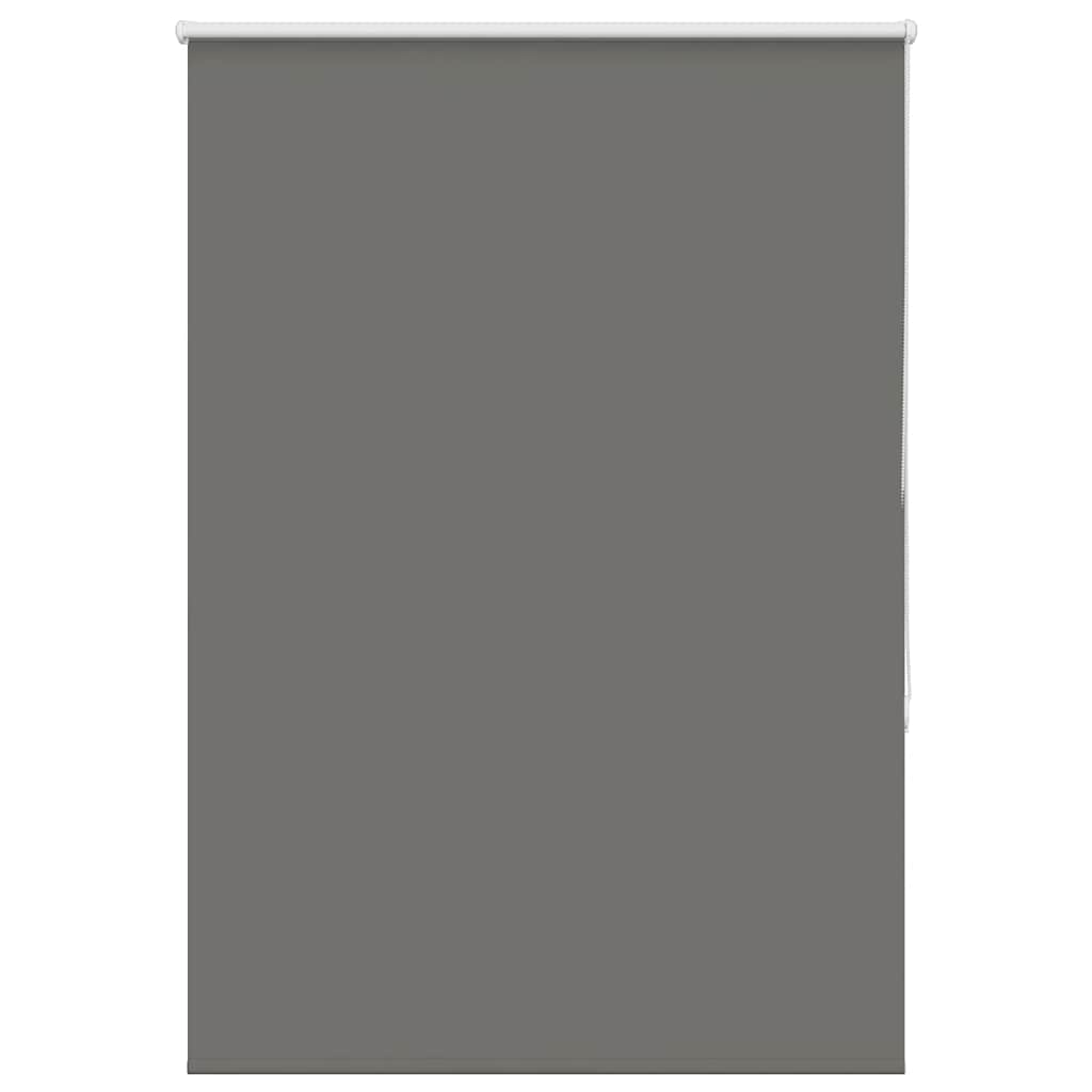 Roleta Zaciemniająca Szara 110X150Cm Szerokość Tkaniny 105,7Cm