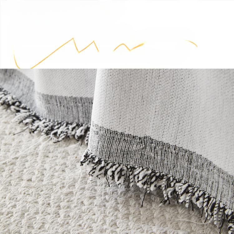 Simple Modern Sofa Slipcover Cover Cloth Stain-Resistant Chenille Sofa Cover All-Inclusive High-Grade One-Piece Sofa Towel Non-Slip