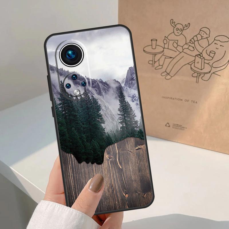 NATURE WOOD PRINTS For Honor Magic 8 5 6 7 Pro Case For Honor 400 200 Lite 50 70 90 X8c X8b X9a X9b X9c X9d Win