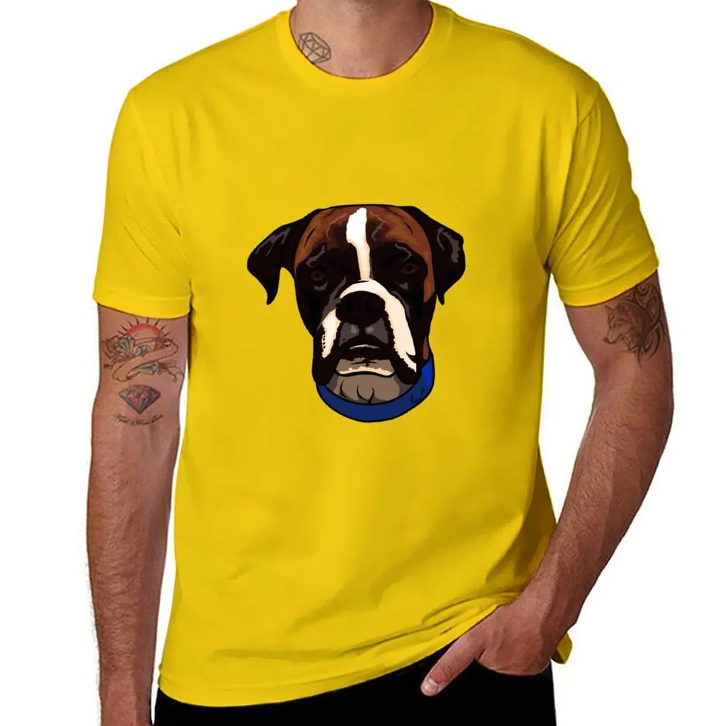 Buckley the Boxer 1 T-Shirt tops blacks customs design your own designer t shirt men