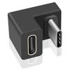 1x U Shape 180 Degree Angled USB 3.1 Type C Gen 2 Male To C Female Extension Adapter 10Gbps Connector for Laptop Nintendo Switch
