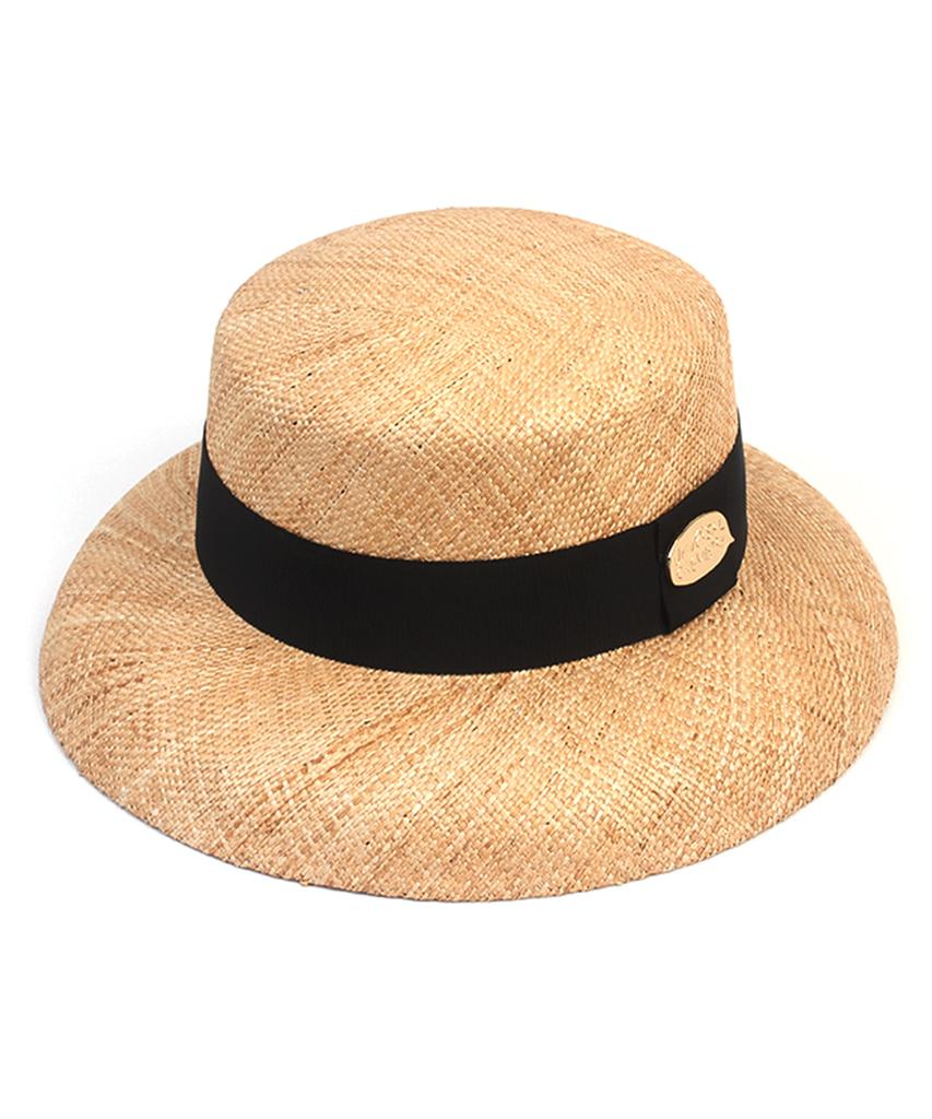 Yunibeosyeolkemiseuteuli Bau Bowl Beige Panama Hat Summer Fedora