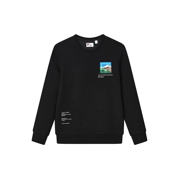 Свитшот мужской FILA Jet Black F11M248212F-BK S