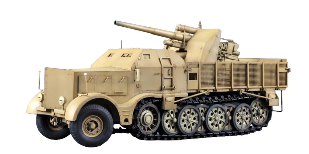 

Trumpeter German 18t 88mm gun plastic model 09577 1/35 half-track anti-aircraft self-propelled