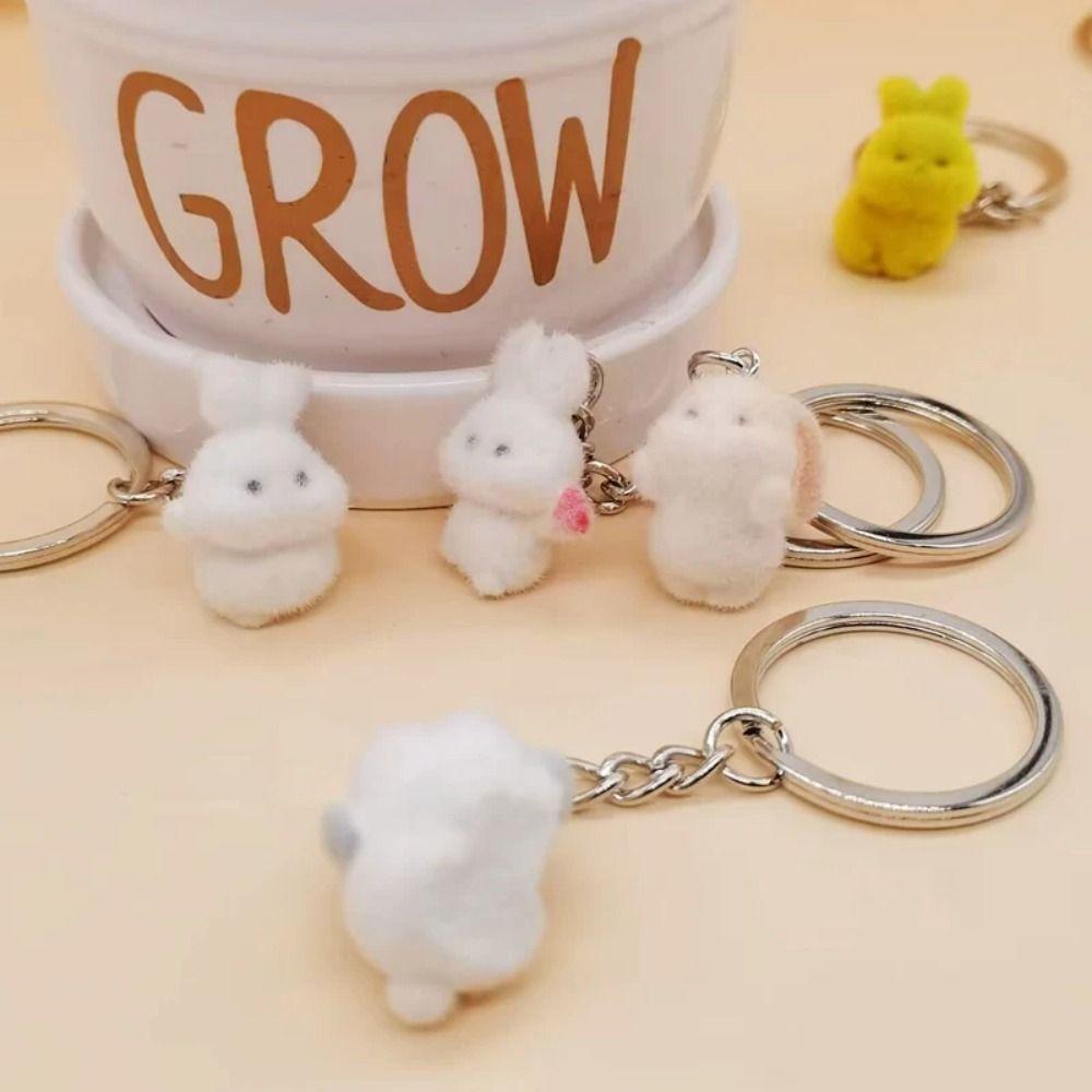 

2шт детский жир стекается кролик DIY аксессуары нечеткие животные DIY аксессуары пасхальный подарок style F