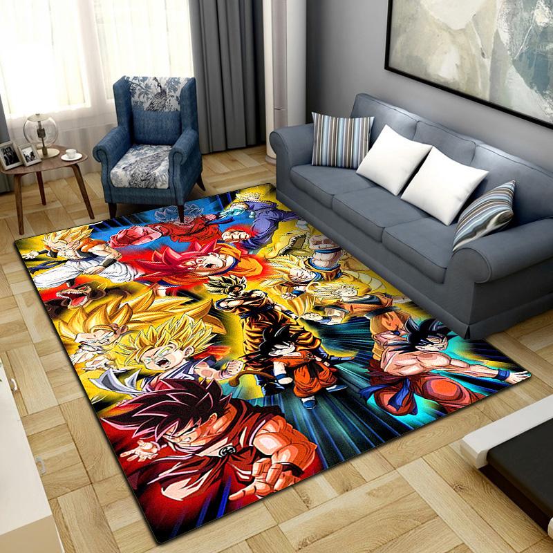 Dragon Ball  Area Carpet for Living Room Bedroom Home Decor Cool Movie Mat Floor Mat -LXR12