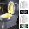 Toilet Light Motion Sensor Activated Toilet Bowl Light Automatic Home & Garden Supplies For Kids Elderly Guests Travel Restroom