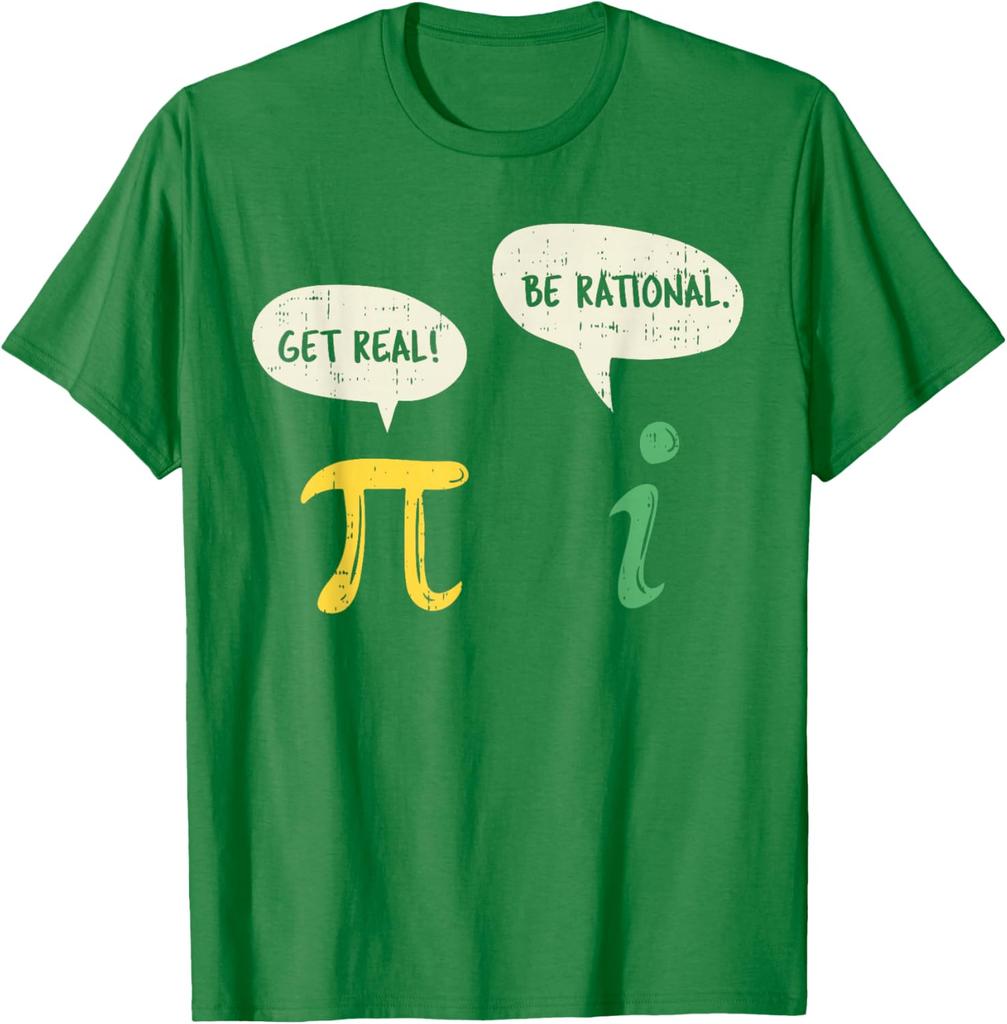 Funny Get Real Be Rational Shirt Pi Math Teacher Gift TShirt for Teachers