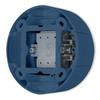 Single round surface-mounted box icon and mini, navy blue, 64PUO-1