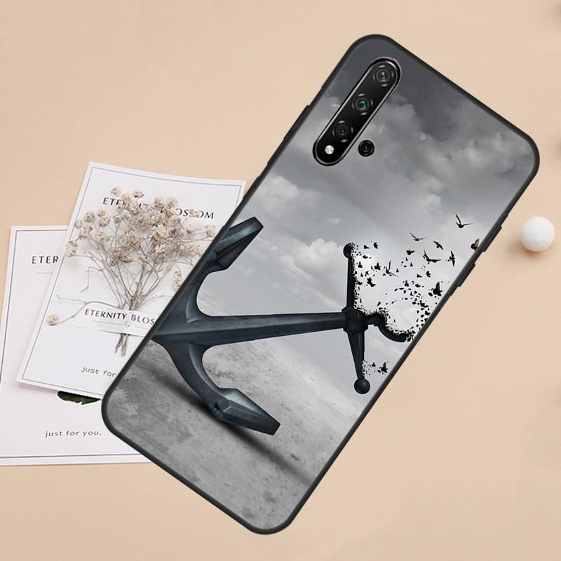 

Anchor Boat For Huawei Nova 5T 9 10 SE 7i 8i 11i 12i Y60 Y61 Y70 Y72 Y73 Y90 Y91 P20 P30 P40 Lite Case Huawei Nova 11