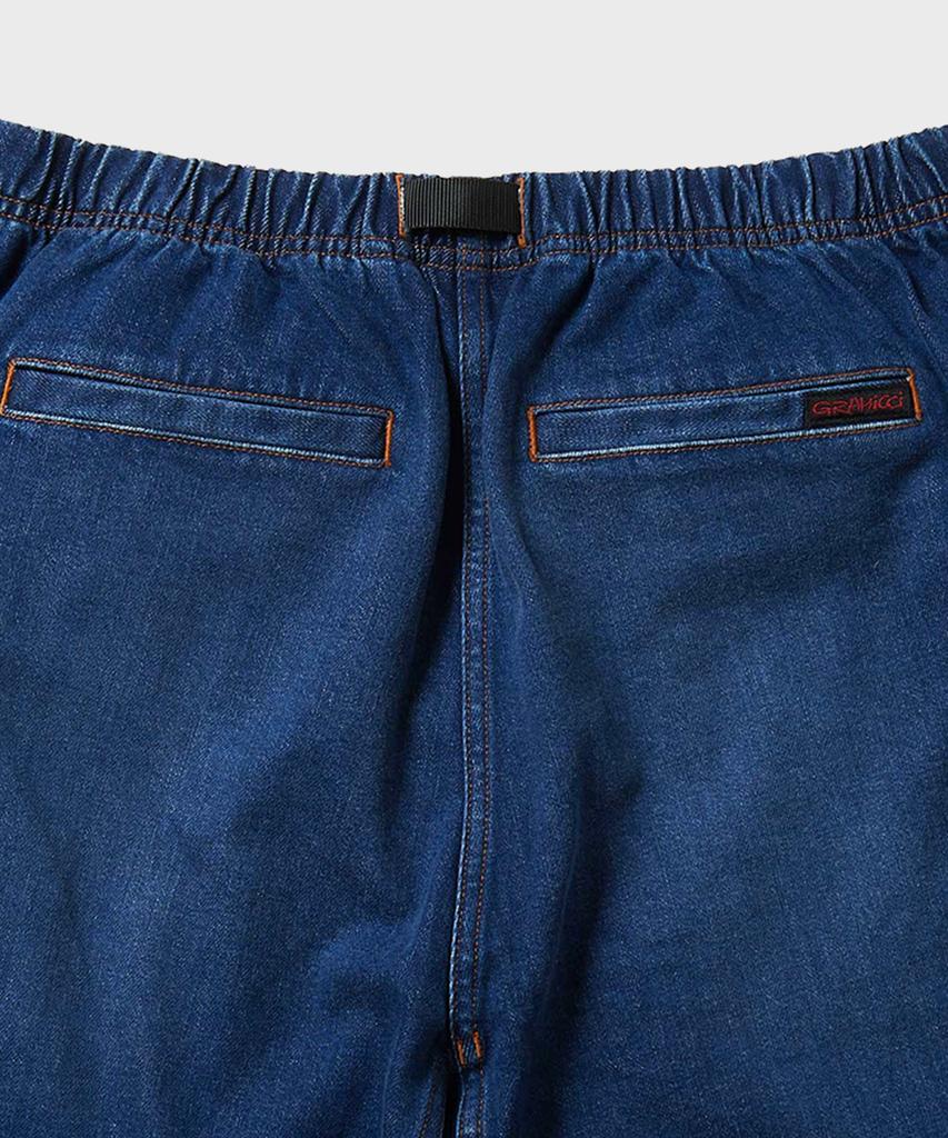 Geulamichi Loose Tapered Stretch Denim Pants Dark Used