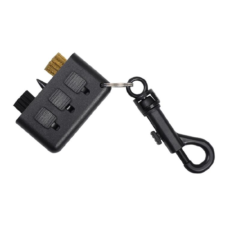 Golf Grooves Clean Tools 3 in 1 Retractable Double Headed Putter Wedges Cleaner