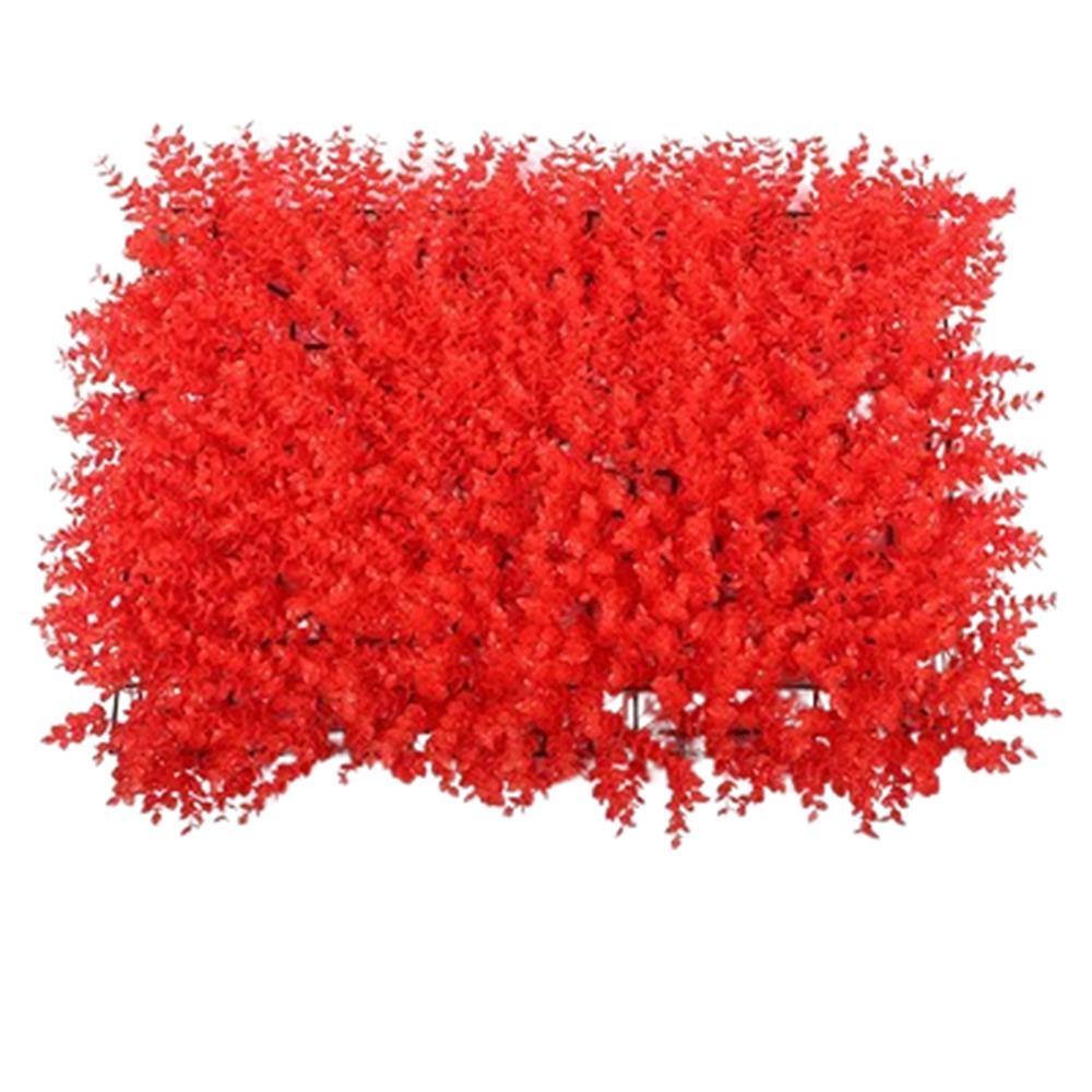 Plastic Lawn Artificial Plant Wall Panel UV Resistant Fake Lawn Carpet  Party Decor