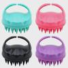 Silicone Scalp Massaging Shampoo Brush and Anti-Itch Comb