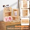 10Pcs Wooden Crates Nesting Decor Wood Box Farmhouse Storage Basket Container for Display and Organization Home Centerpieces