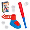 SINGERTOP Baseball Toy, Automatic Pitching Machine for Kids, Baseball Practice Toy, Kids Baseball Set, Includes 3 Balls, 3-Shot Pitching Machine,