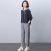 Women's Petite Fashion Tracksuit - Spring 2025 Little Fragrance Style Two-Piece Set
