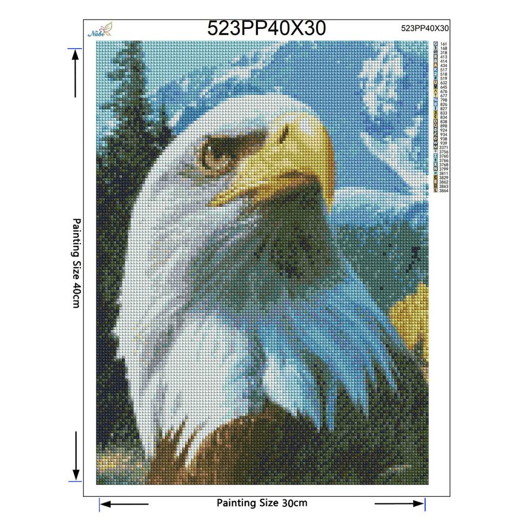 5D Diamond Embroidery Animals Diy Diamond Painting Eagle Picture Diamond Needlework Diamond Picture