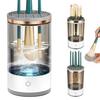 Makeup Brush Cleaner - Automatic Cosmetic Brush Cleaner for All Size Beauty Makeup Brushes Set
