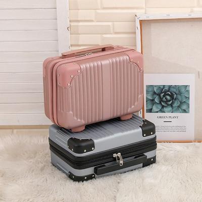 Hot Sales 14 Inch Travel Suitcase Mini Travel Cosmetic Box Hand Organizer Makeup Case For Women