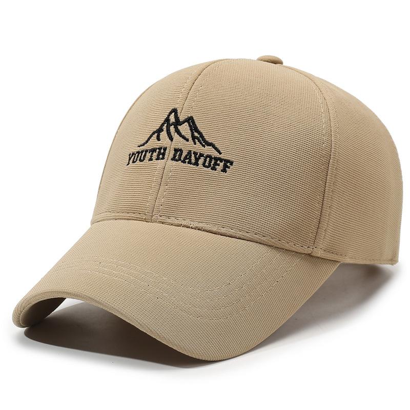 Baseball Cap Men's Outdoor Embroidered Mountain Sunshade Cap Couple Sunscreen Cap