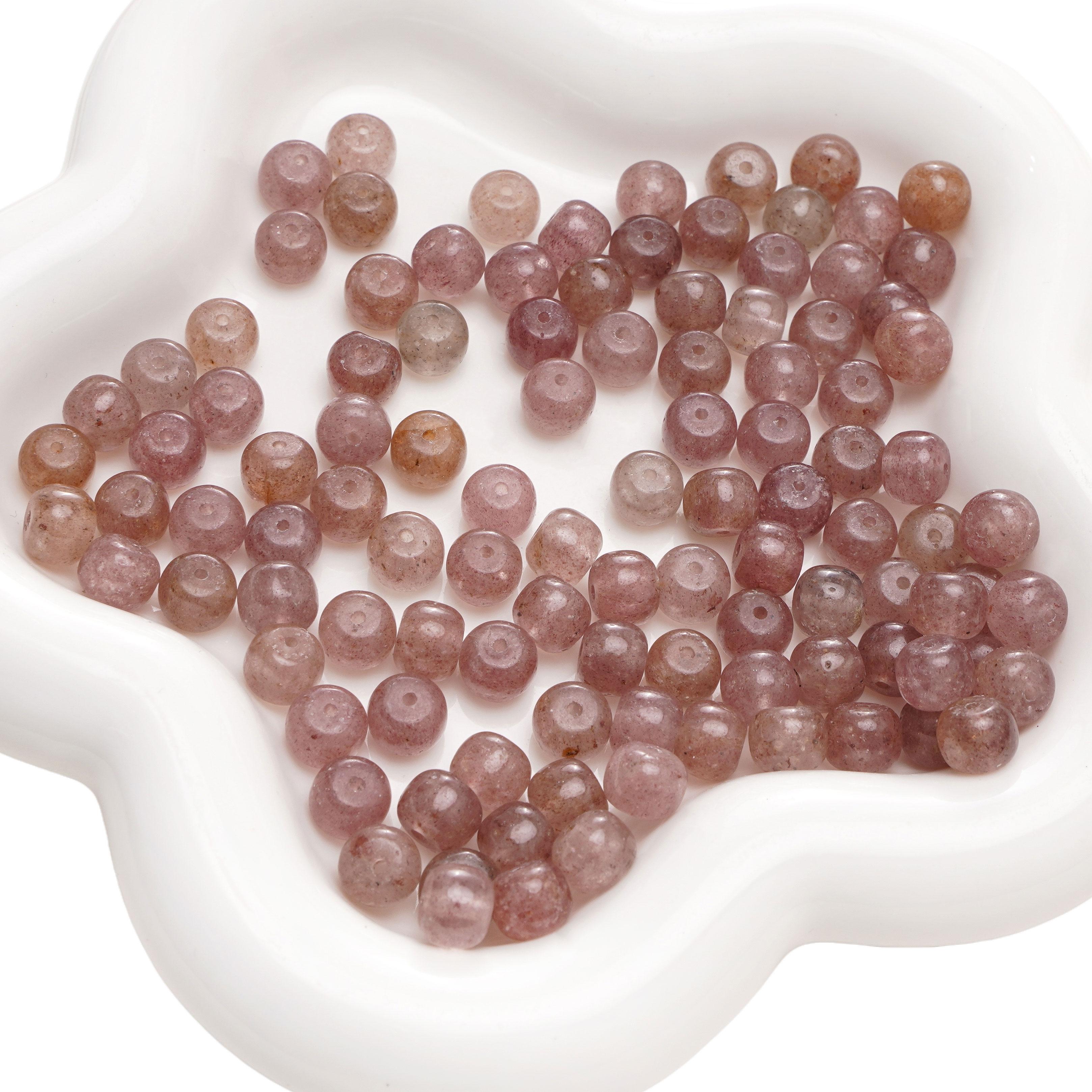 

5 шт. Бусины из натурального камня, формованные, бусины-разделители, россыпные бусины для самостоятельного изготовления браслетов, ожерелий, ювелирных изделий 04