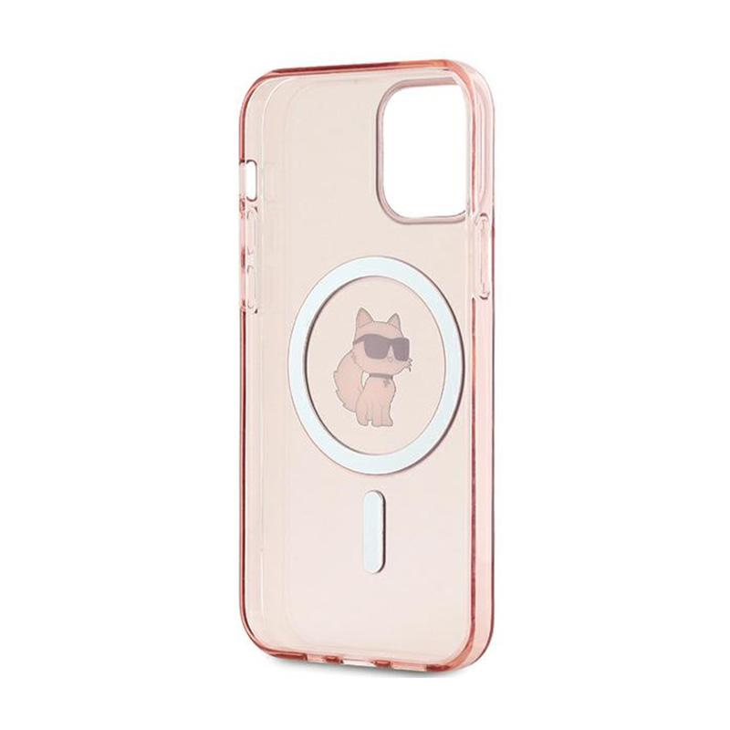 Karl Lagerfeld Iml Choupette Magsafe - Etui Iphone 12 / Iphone 12 Pro (Różowy)